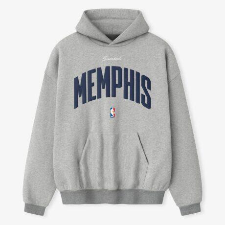 Memphis Grizzlies Fear of God x NBA Unisex  90s Hoodie - Heather Gray