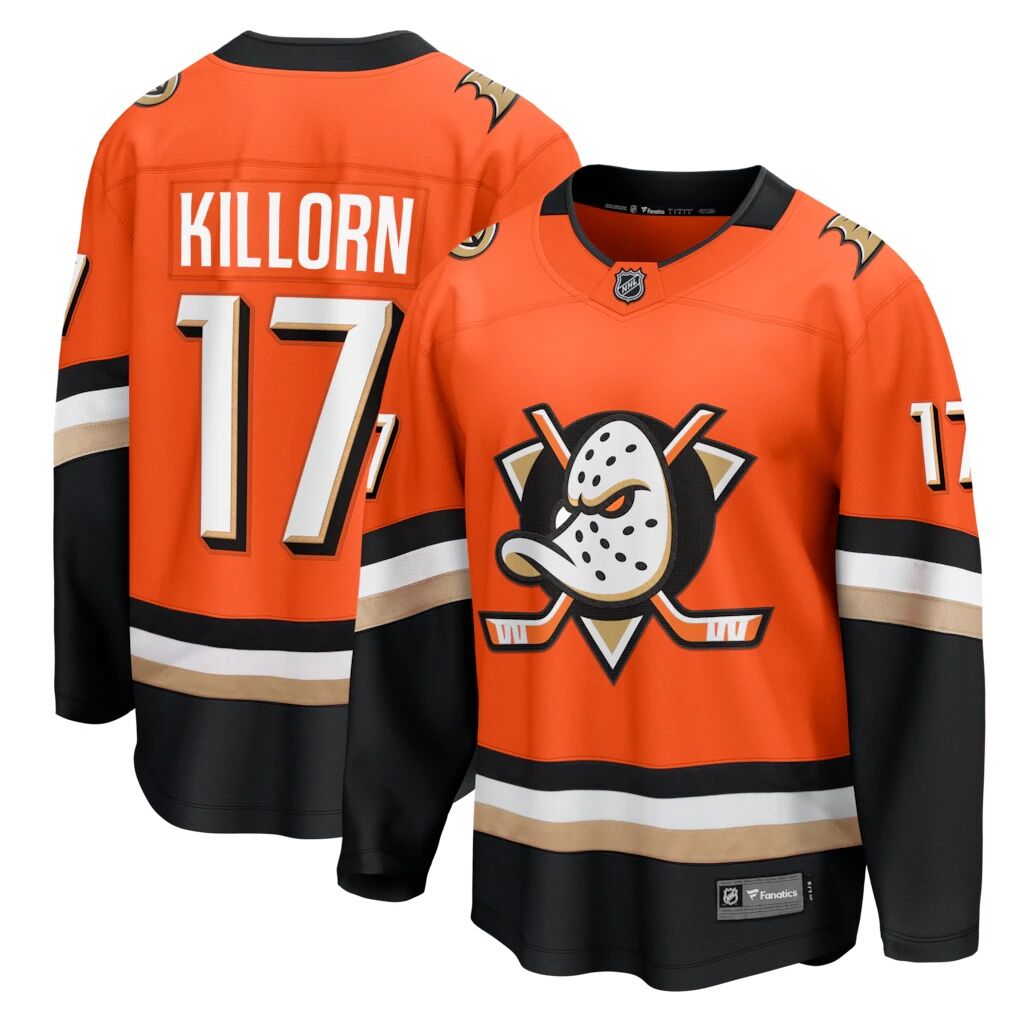 Alex Killorn Anaheim Ducks Fashion7 Home Breakaway Jersey