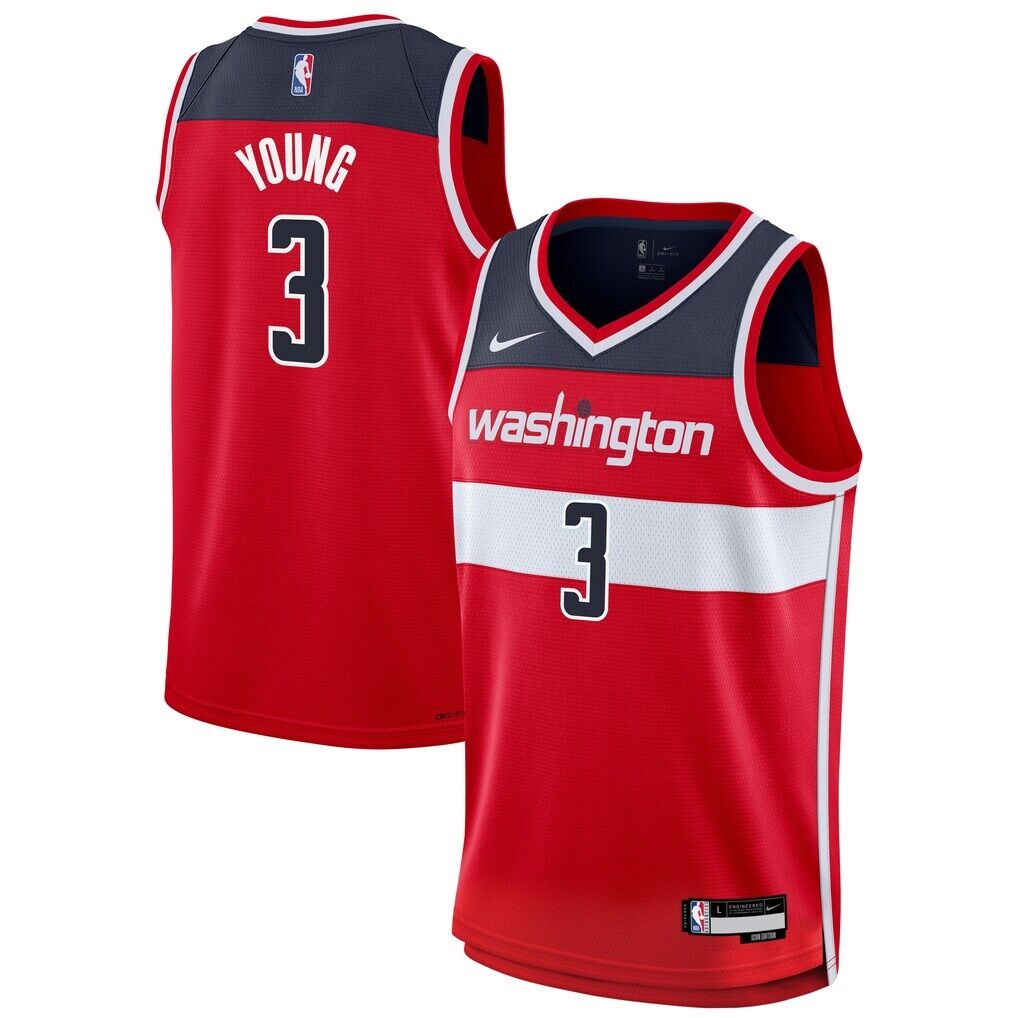 Trae Young Washington Wizards Nike Youth  Swingman Jersey - Icon Edition