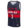 Trae Young Washington Wizards Fashion7 Fast Break - Navy - Side View
