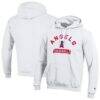 Los Angeles Angels Champion Eco Powerblend Hoodie - White - Front View