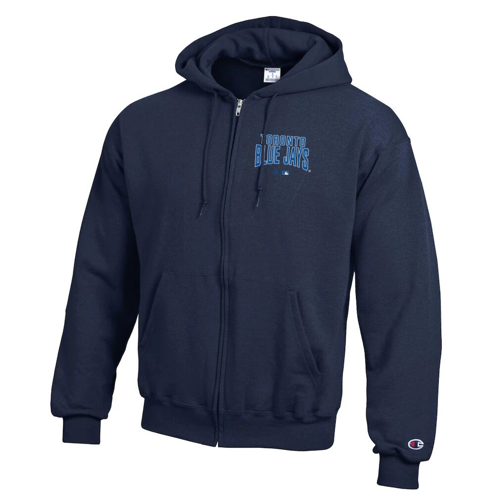 Toronto Blue Jays Champion Eco Powerblend Full-Zip Hoodie