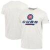 Chicago Cubs Champion Ultimate Tri-blend T-Shirt - White - Front View