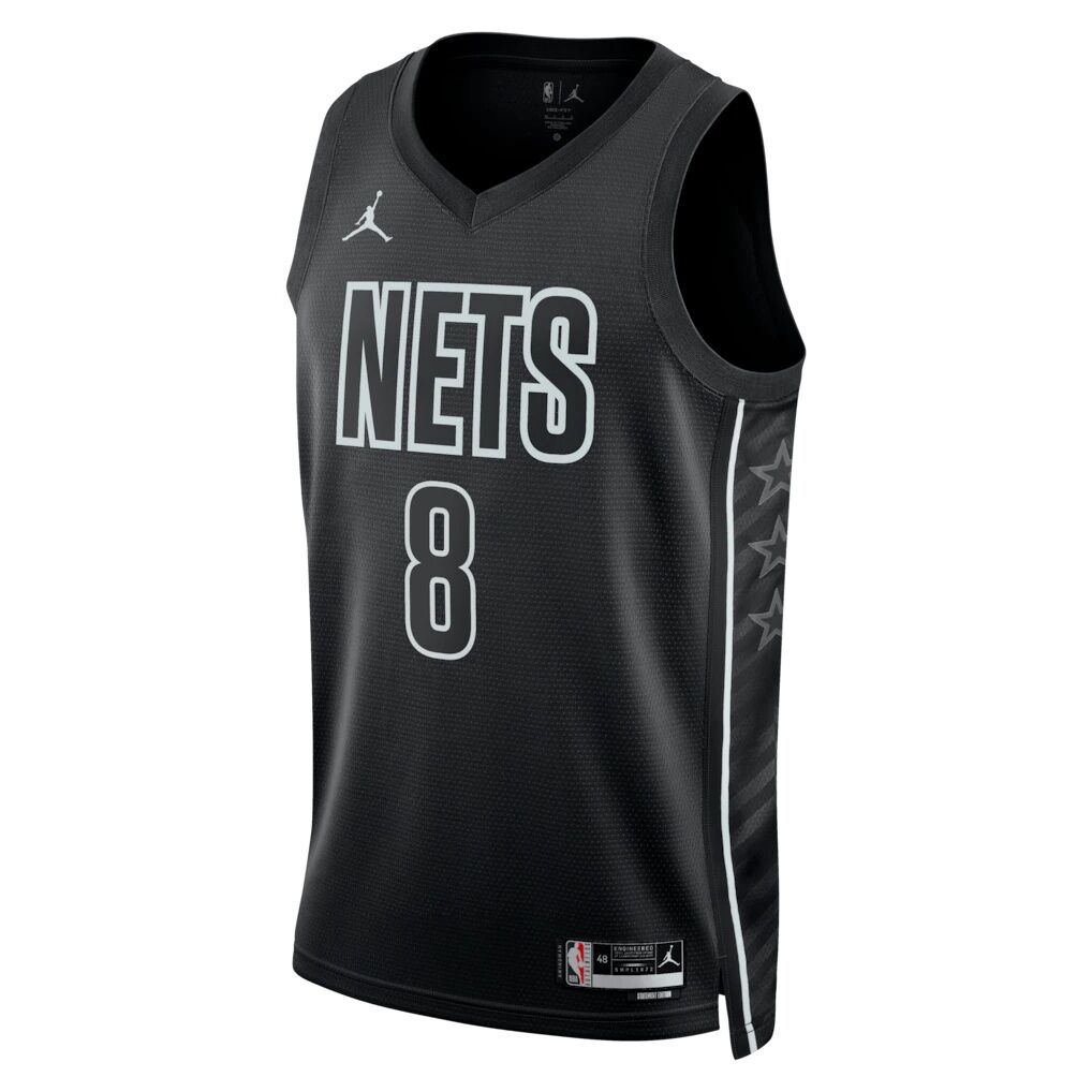 Egor Dëmin Brooklyn Nets Jordan Brand Unisex  Swingman Jersey - Statement Edition