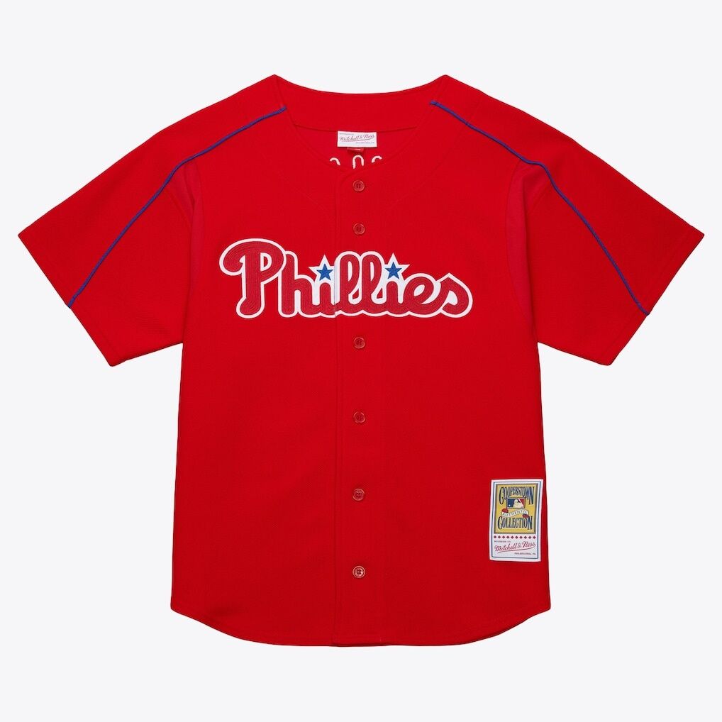 Ryan Howard Philadelphia Phillies Mitchell & Ness Big & Tall Cooperstown Mesh Batting Practice Jersey