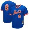 Gary Carter New York Mets Mitchell & Ness Big & Tall Cooperstown Collection Mesh Batting Practice Jersey - - Front View