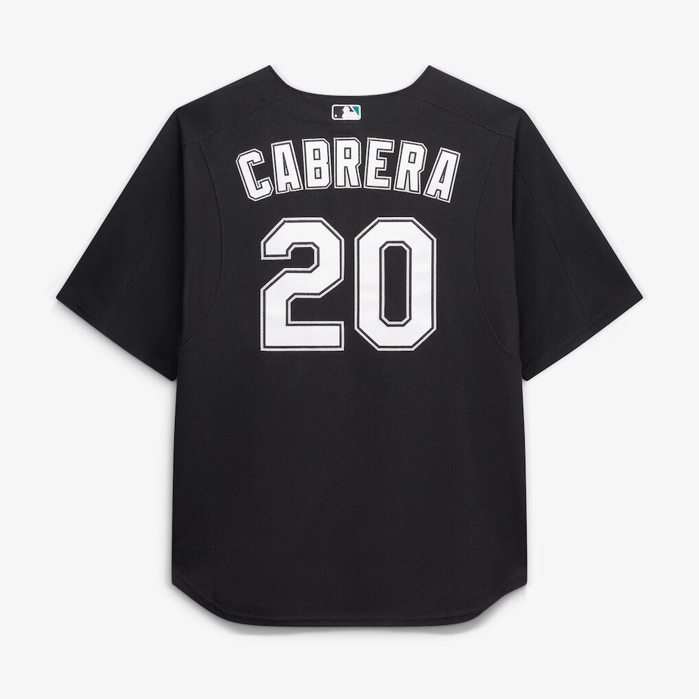 Miguel Cabrera Miami Marlins Mitchell & Ness Big & Tall Cooperstown Mesh Batting Practice Jersey