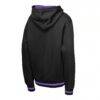 Toronto Raptors Mitchell & Ness Youth Playmaker Fashion Fleece Hoodie - Black - Detail View