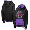 Toronto Raptors Mitchell & Ness Youth Playmaker Fashion Fleece Hoodie - Black - Front View