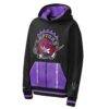 Toronto Raptors Mitchell & Ness Youth Playmaker Fashion Fleece Hoodie - Black - Side View