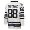 David Pastrnak Boston Bruins Mitchell & Ness Youth 2019 All-Star Game Power Play Jersey - White - Detail View