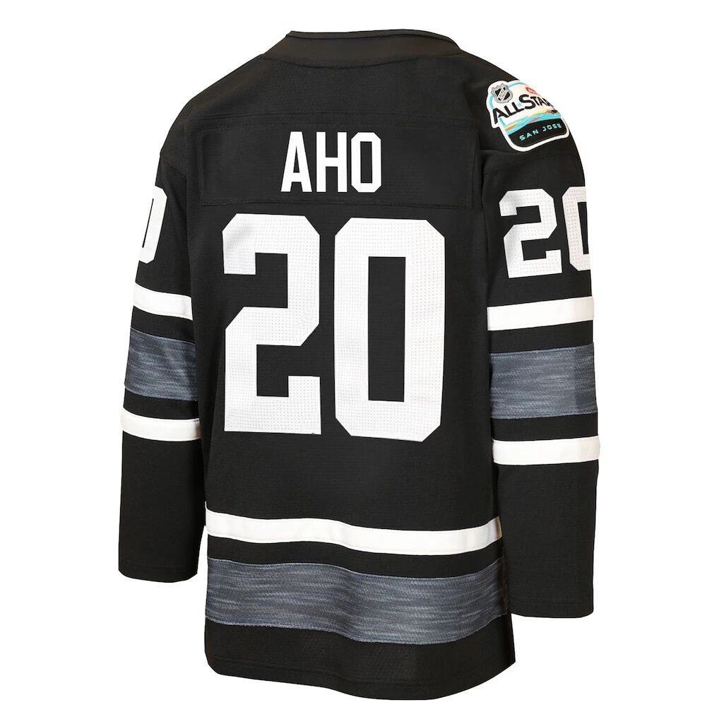 Sebastian Aho Carolina Hurricanes Mitchell & Ness Youth 2019 All-Star Game Power Play Jersey