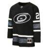 Sebastian Aho Carolina Hurricanes Mitchell & Ness Youth 2019 All-Star Game Power Play Jersey - Black - Side View