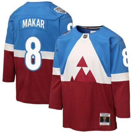 Cale Makar Colorado Avalanche Mitchell & Ness Youth 2020 Stadium Series Power Play Jersey - - Front View