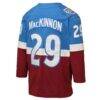 Nathan MacKinnon Colorado Avalanche Mitchell & Ness Youth 2020 Stadium Series Power Play Jersey - - Detail View