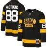 David Pastrnak Boston Bruins Mitchell & Ness Youth 2016 Winter Classic Power Play Jersey - Black - Front View