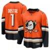 Lukas Dostal Anaheim Ducks Fashion7 Home Breakaway Jersey - Orange - Front View