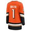Lukas Dostal Anaheim Ducks Fashion7 Women's Home Breakaway Jersey - Orange - Detail View