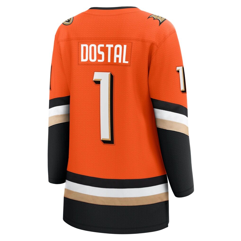 Lukas Dostal Anaheim Ducks Fashion7 Women's Home Breakaway Jersey