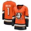 Lukas Dostal Anaheim Ducks Fashion7 Women's Home Breakaway Jersey - Orange - Front View