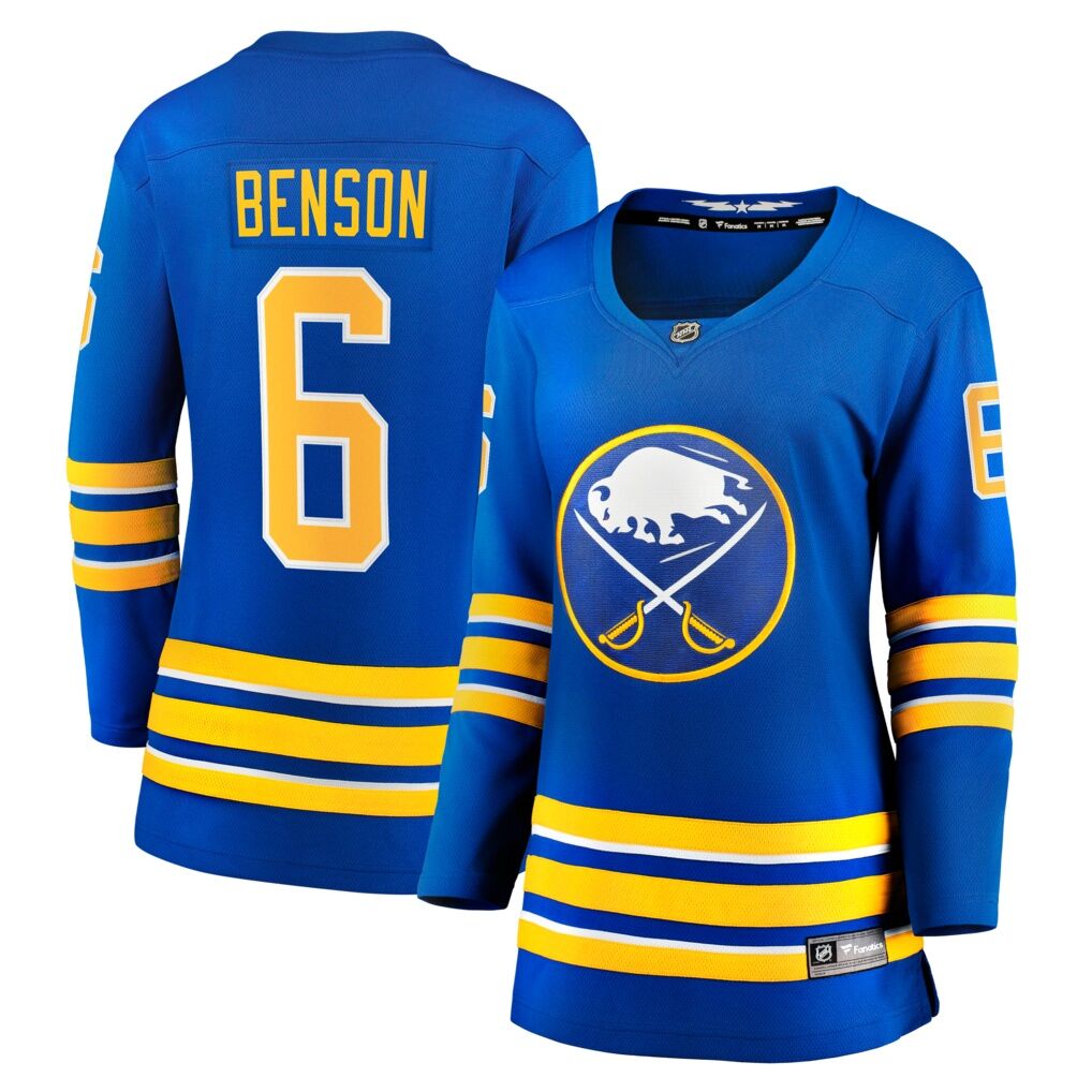 Zach Benson Buffalo Sabres Fashion7 Women's Home Breakaway Jersey - Royal