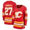 Matt Coronato Calgary Flames Fashion7 Women's Home Breakaway Jersey - Red - Front View