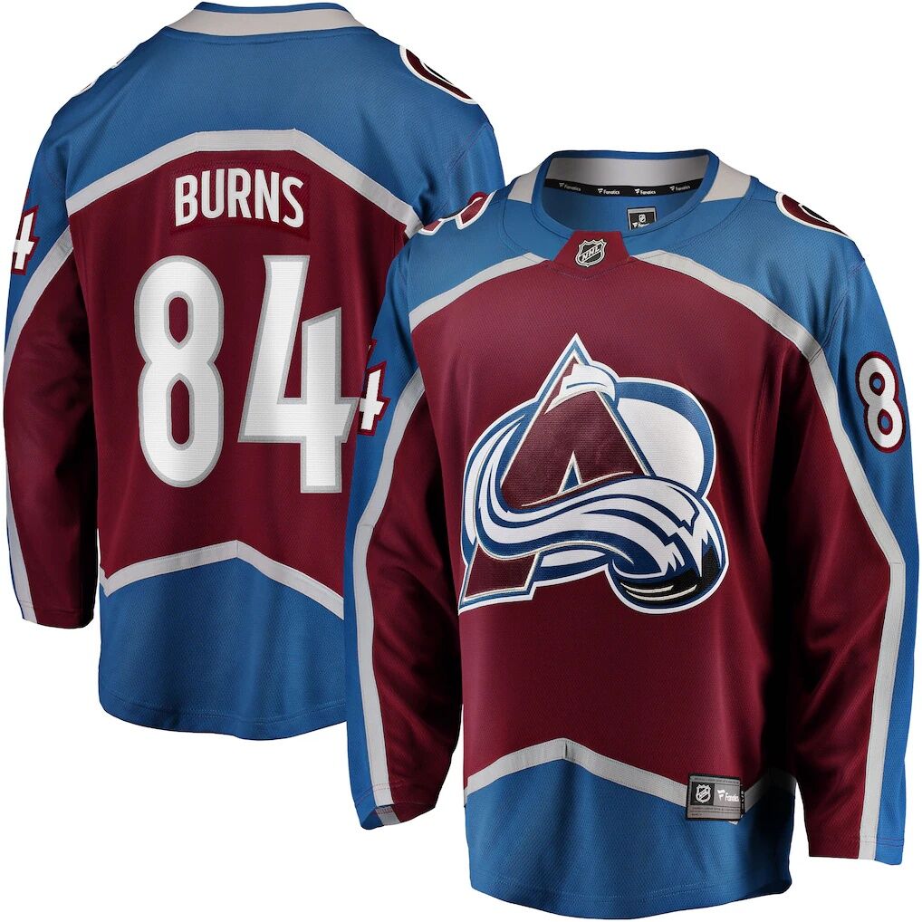 Brent Burns Colorado Avalanche Fashion7 Home Breakaway Jersey - Burgundy
