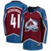 Scott Wedgewood Colorado Avalanche Fashion7 Women's Home Breakaway Jersey - - Front View