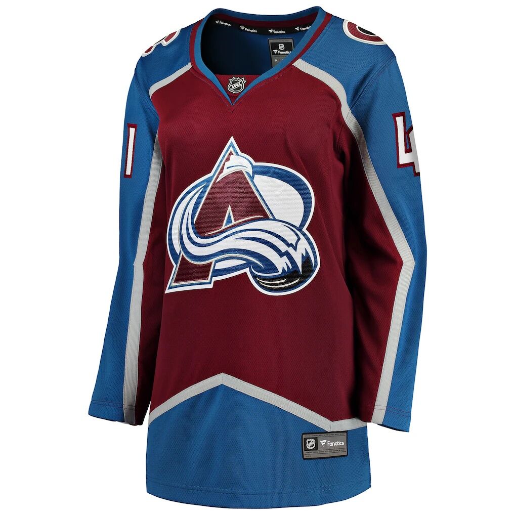 Scott Wedgewood Colorado Avalanche Fashion7 Women's Home Breakaway Jersey - Burgundy