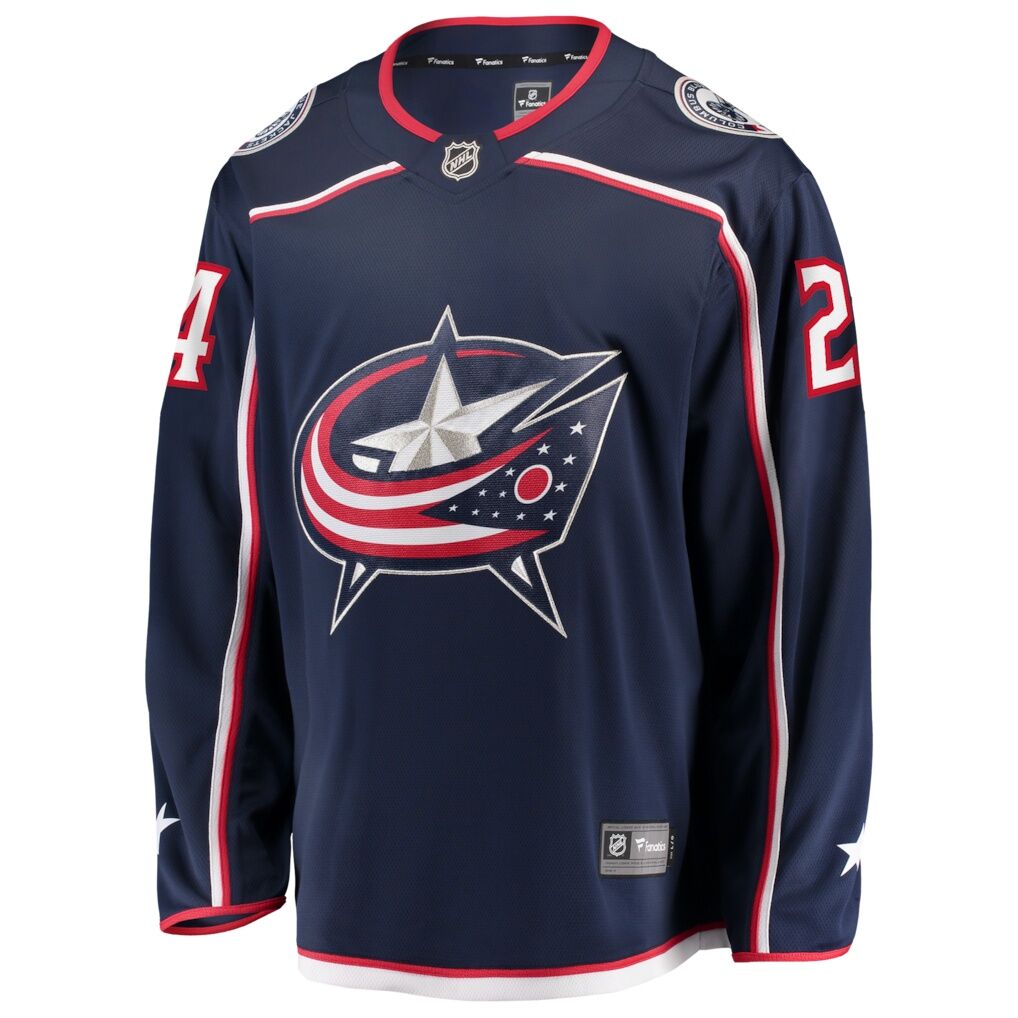 Mathieu Olivier Columbus Blue Jackets Fashion7 Home Breakaway Jersey