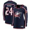Mathieu Olivier Columbus Blue Jackets Fashion7 Women's Home Breakaway Jersey - Navy - Front View