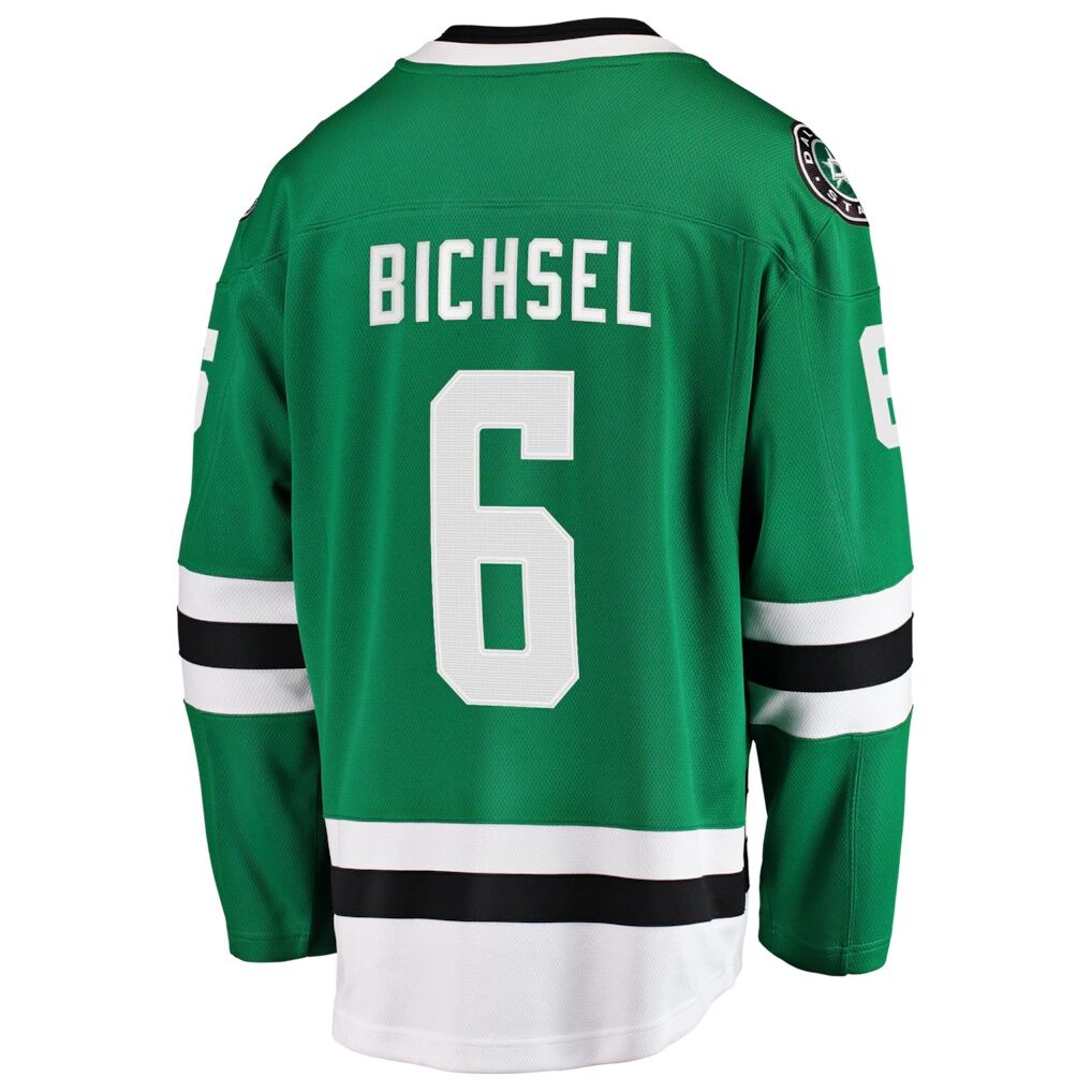 Lian Bichsel Dallas Stars Fashion7 Home Breakaway Jersey - Kelly Green