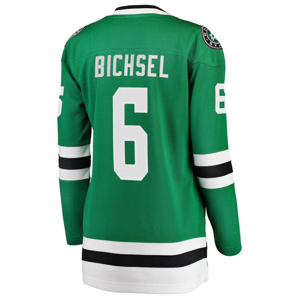 Lian Bichsel Dallas Stars Fashion7 Women's Home Breakaway Jersey - Kelly Green