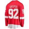 Marco Kasper Detroit Red Wings Fashion7 Home Breakaway Jersey - Red - Detail View