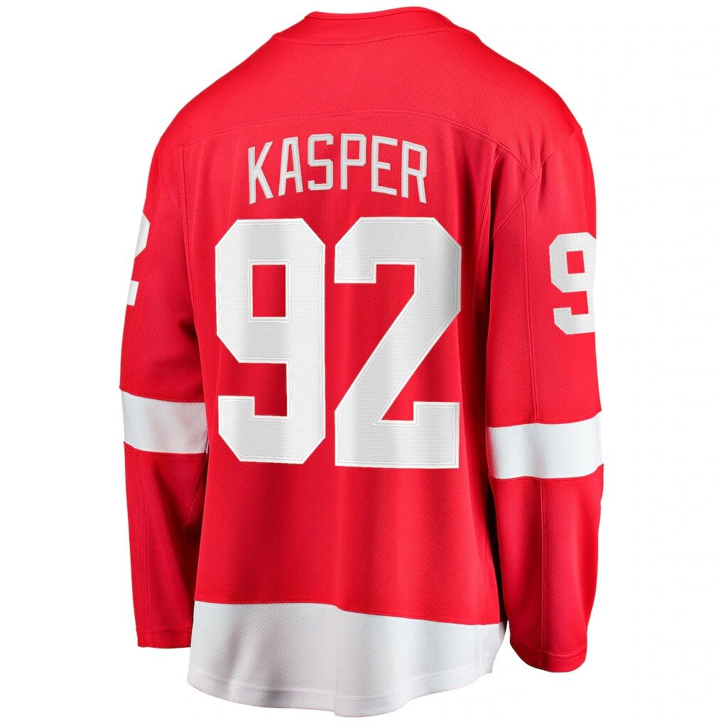 Marco Kasper Detroit Red Wings Fashion7 Home Breakaway Jersey