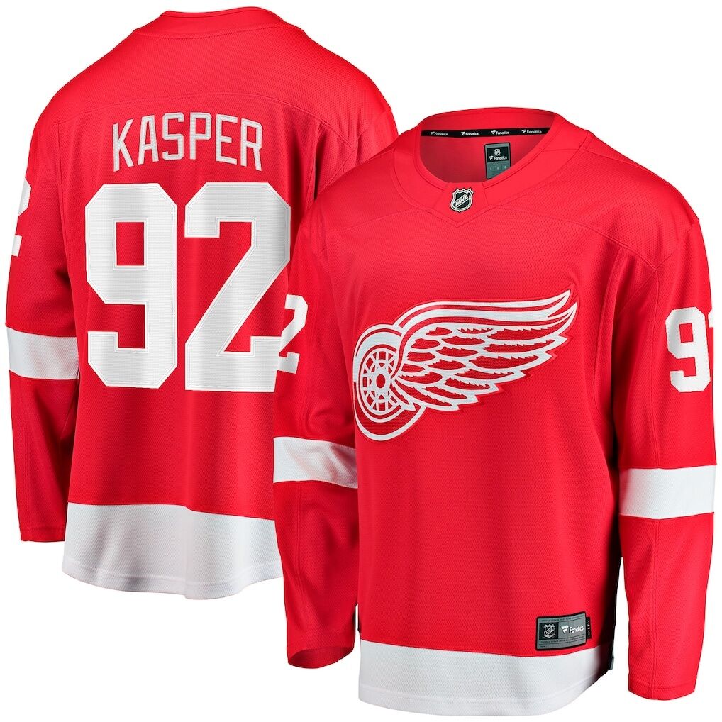 Marco Kasper Detroit Red Wings Fashion7 Home Breakaway Jersey