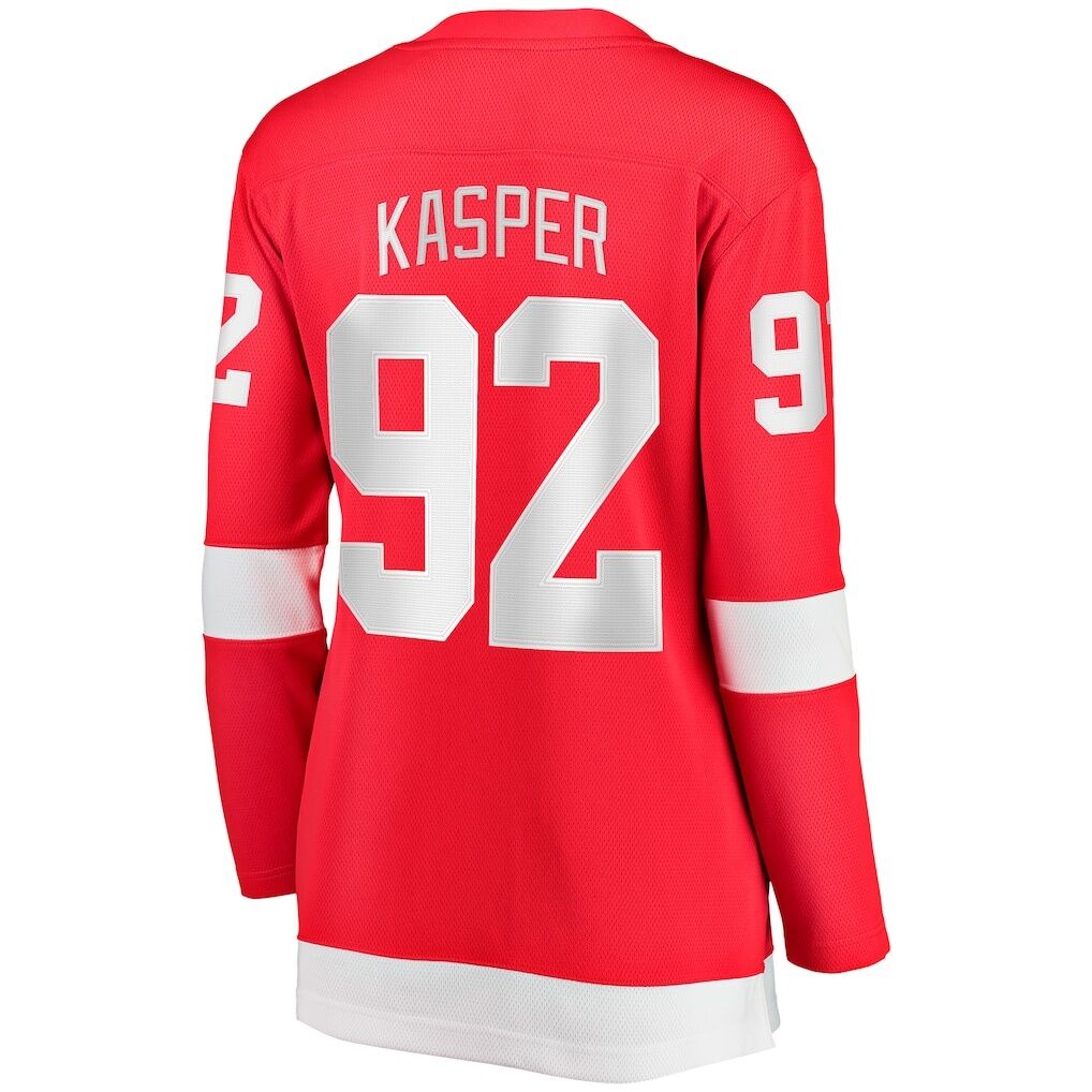 Marco Kasper Detroit Red Wings Fashion7 Women's Home Breakaway Jersey