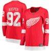 Marco Kasper Detroit Red Wings Fashion7 Women's Home Breakaway Jersey - Red - Front View