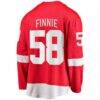 Emmitt Finnie Detroit Red Wings Fashion7 Home Breakaway Jersey - Red - Detail View