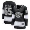 Quinton Byfield Los Angeles Kings Fashion7 Women's Home Breakaway Jersey - Black - Front View