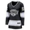 Quinton Byfield Los Angeles Kings Fashion7 Women's Home Breakaway Jersey - Black - Side View