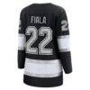 Kevin Fiala Los Angeles Kings Fashion7 Women's Home Breakaway Jersey - Black - Detail View