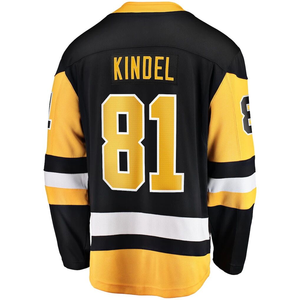 Ben Kindel Pittsburgh Penguins Fashion7 Home Breakaway Jersey