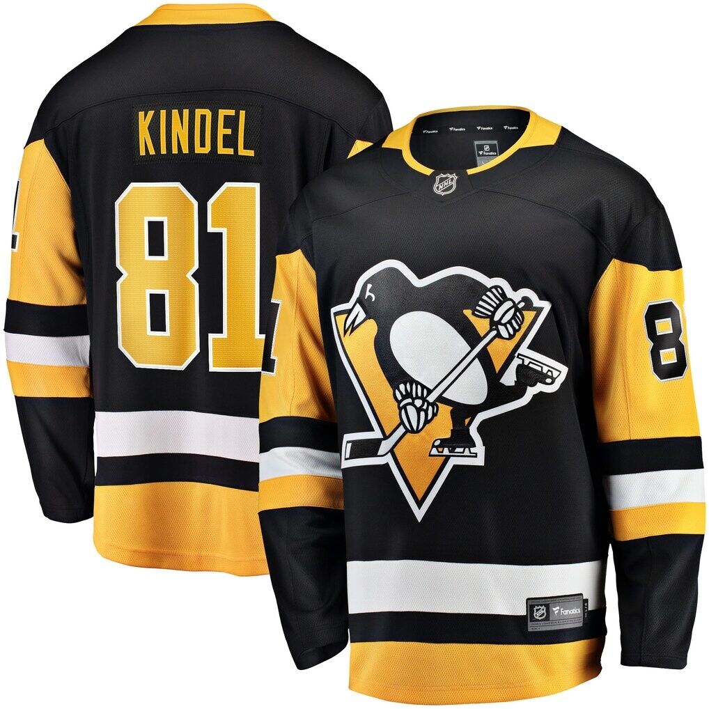 Ben Kindel Pittsburgh Penguins Fashion7 Home Breakaway Jersey