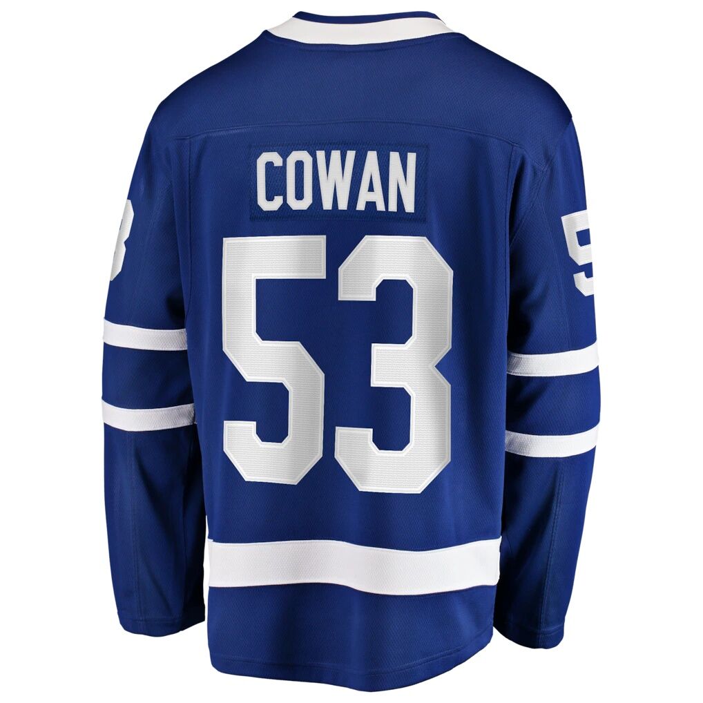 Easton Cowan Toronto Maple Leafs Fashion7 Home Breakaway Jersey
