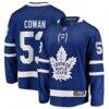 Easton Cowan Toronto Maple Leafs Fashion7 Home Breakaway Jersey - Blue - Front View