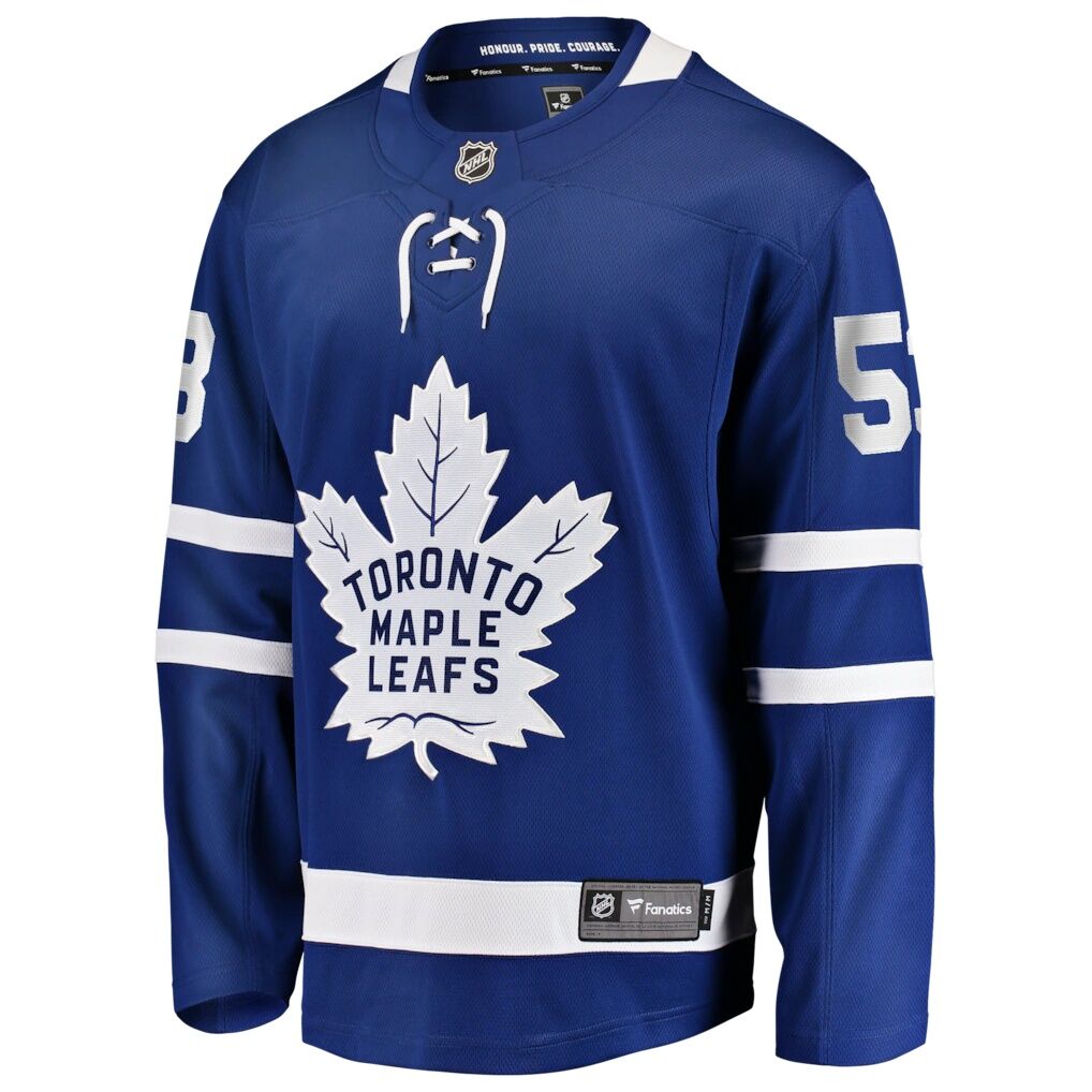 Easton Cowan Toronto Maple Leafs Fashion7 Home Breakaway Jersey