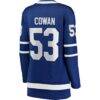 Easton Cowan Toronto Maple Leafs Indiana Women's Home Breakaway Jersey - Blue - Detail View