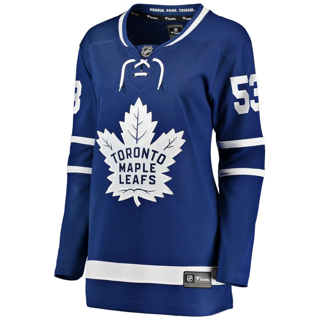 Easton Cowan Toronto Maple Leafs Indiana Women's Home Breakaway Jersey