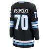Karel Vejmelka Utah Mammoth Fashion7 Women's Home Breakaway Jersey - Black - Detail View